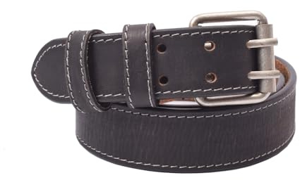 Menzo Gürtel für Kellner extra breit, Kellnergürtel aus echten Leder, Ledergürtel für Kellnerbörsen, Damen und Herren