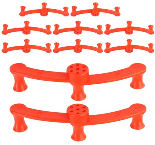 Genérico Plant Training Clips - Sujetadores Giratorios De 360 Grados para Tallos | 10 Piezas De Soporte para Plantas - para Invernadero Tomate Orquidea Poto Jardín Interior Y Exterior