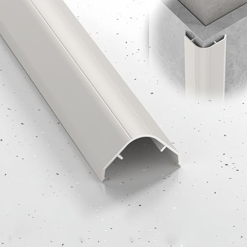 Coayuou Baguette De Finition 90cm* 3 Pièces Protection Coin De Mur Aluminium Profile Edge Trim Pour Coins De Mur, Idéale Pour La Sécurité Des Enfants Et La Prévention Des Chocs(Style 1,30mm)