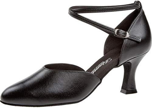 Diamant - Diamant Damen Tanzschuhe 058-080-034, Scarpe Da Ballo - Standard & Latino da donna, Nero (Nero (nero)), 38 2/3