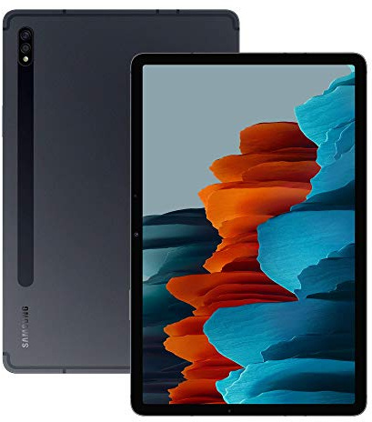 Samsung Galaxy Tab S7 Wi-Fi + Cellular - Black - Unlocked (Renewed)