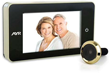 AYR - Judas avec visualisation Uniquement Model 754 Nickel/Laiton