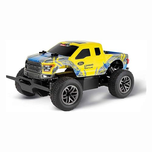 Carrera RC Ford F-150 Raptor I Ferngesteuerter Truck für Kinder & Erwachsene, Jungs & Mädchen I Authentizität durch Original Lizenz & leichte, leistungsstarke Bauweise I Robuste Bauweise