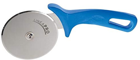 GI-METAL Rotella Taglia Pizza Professionale Lama Inox smontabile 100mm Manico costampato