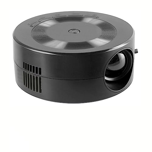 Mini vidéoprojecteur, projecteur portable 1080p compatible avec USB, téléphone Android, gadgets techniques, projecteur d'extérieur, mini TV pour la maison/camping/voyage/fête, cadeaux d'anniversaire