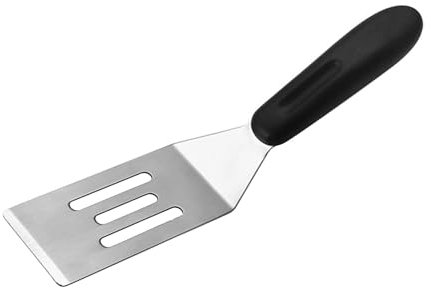 Pancakes Serving Spatula, Stainless Steel Slotted Spatula Professional Mini Serving Spatula Fish Slotted Turner for Steaks Brownies Cakes