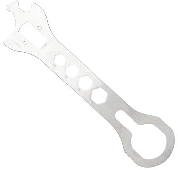Yosoo Health Gear 36mm Bottom Bracket Wrench, Stainless Steel Bike Repair Tool, BB Removal Spanner for Mountain and Road Bicycle Maintenance