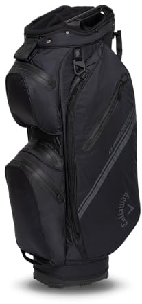 Callaway Golf Chase Dry - Bolsa Impermeable para Carrito 2025, Color Negro