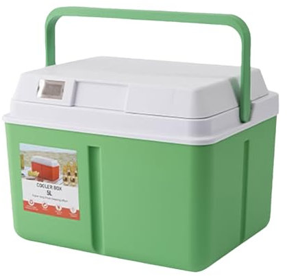 Mini Refroidisseur De Réfrigérateur - Boîte Fraîche 5L | Refroidisseur Thermique Isolé | Boîte À Lunch Pour La Nourriture Et Les Boissons | Refroidisseur De Camping Portable Avec Affichage De Températ