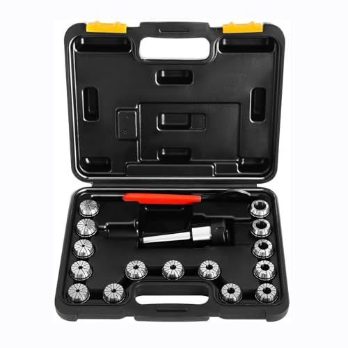 Milling Chuck Set for CNC Engraving & Milling Machines, Precision Tool Holder for Enhanced Stability & Durability in High-Speed Operations