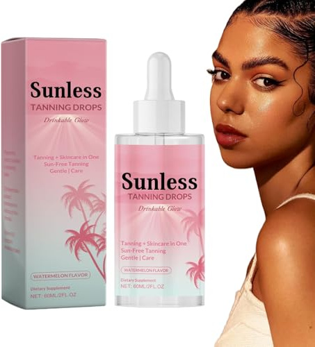 GkgWuxf autoabbronzanti per il viso,Cura abbronzante per il viso – Autoabbronzante senza sole effetto abbronzante progressivo Tintura naturale