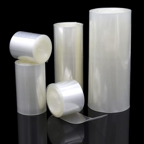Guaina termorestringente, 1 pz 18650 Larghezza 200mm~500mm, Trasparente(240mm)