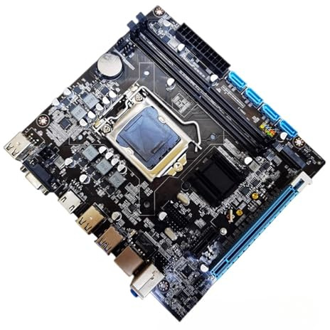 Placa Madre Placa Base for computadora de Escritorio Fit For H110 con Estado sólido DDR3 DDR4 M2 1151 Pines Compatible CPU sexta, séptima, octava y novena generación