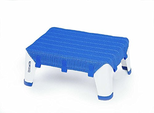 Invacare Aquatec Step Non-Slip Bathtub Step Stool | Bath Aid Step | Ideal for Seniors | Easy Machine Cleaning Cover | Anti-Delisser| 400 X 300 X 165