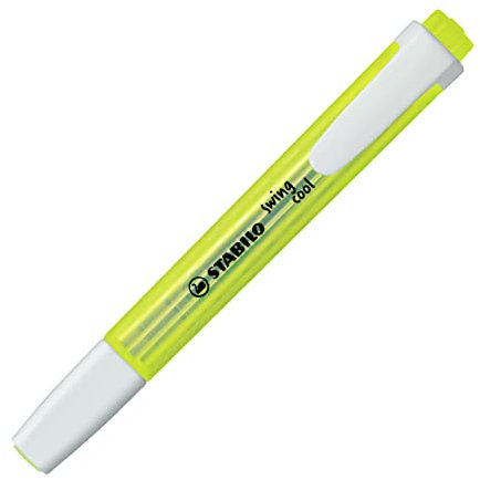 Textmarker - STABILO swing cool - Einzelstift - gelb