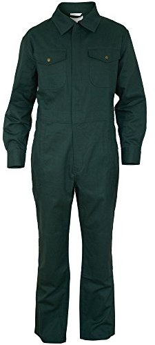 Carson Classic Workwear Arbeitsoverall aus reiner Baumwolle, 1 Stück, 62, moos grün, KTH735.GRÜ