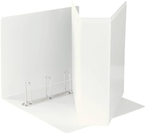 Esselte Ringbuch 4 Ringe personalisierbar Dorso 8.5 cm Bianco