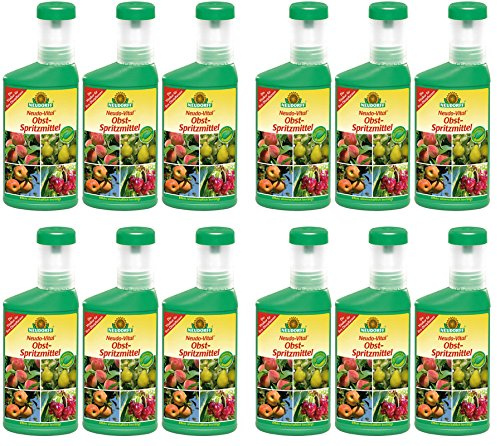 12 x 250 ml Neudorff Neudo-Vital Obst-Spritzmittel