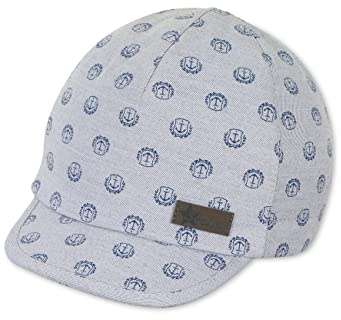 Sterntaler Unisex Kinder Schirmmütze Anker Kindermütze, Lichtgrau, 53 EU