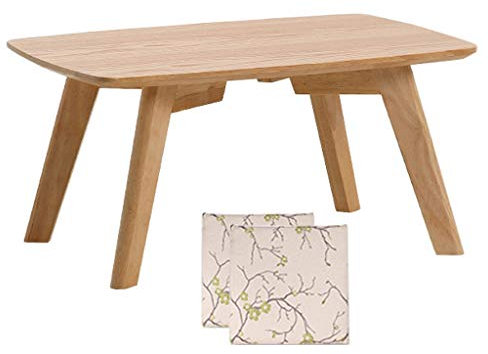 Laptop-Schreibtisch, Holz-Betttisch, niedriger Tisch, multifunktionaler Couchtisch, Tabletttisch, natürliches, schlichtes Design in jedem Raum (Breite ca. 48/60/70 cm)/#1/48 cm * 30 cm * 30 cm. Feito