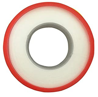 HHOZsafety Sanitärband, geeignet zum Abdichten von Sanitärrohren im Haushalt, Duschhaar, Breite 18 mm, Länge 20 Meter, Teflonband, 10 Rollen (weiß, 50 Rollen)