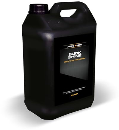 Star Brite Auto Xpert Slick Shine, Premium Tyre Dressing, Long Lasting Wet-Look Finish, Protects Against Water and Dust, Easy to Apply, All Weather Tyre Protection. (5 Litre)