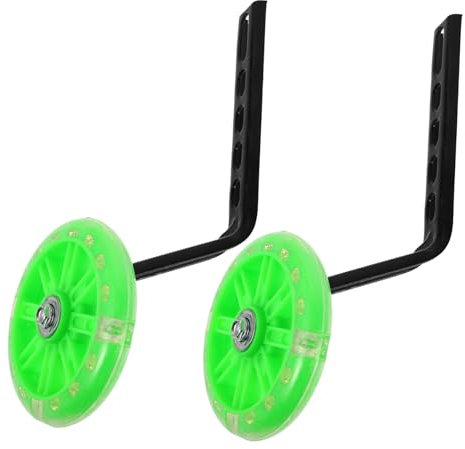 BIUDECO 1paar Ersatz-Trainer-räder Für Kinderfahrräder Verstellbare Stabilisatoren Für Sicheres Geeignet Für Verschiedene Fahrradtypen Einfache Installation Und Anpassung