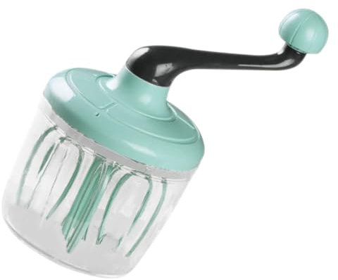 PHENOFICE Batidor Manual De Huevos Para Cocina y Hornear Batidor Ergonómico Manivela Accesorios Para Para Preparar Salsas y Cremas El Hogar