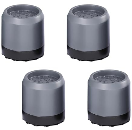BRABOSTON 4pcs Anti Vibrazioni Smorzamento Pastiglie Per Rondelle Asciugatrici Piedi Riduzione del Rumore Lavatrice Accessori Per Aumentare Lavatrice E Asciugatrice Smorzamento Del Rumore