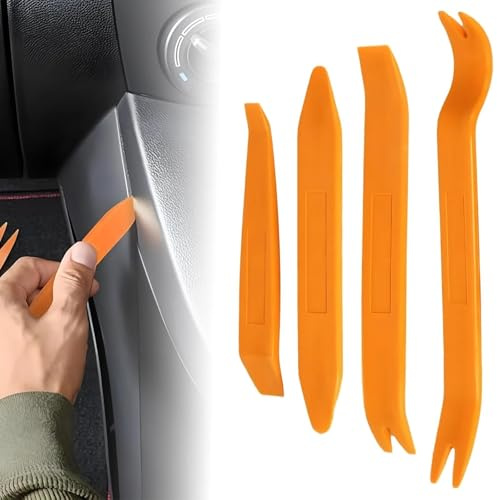 SHILIUZHI 4 pezzi per il rivestimento interno del veicolo smontaggio, per lo smontaggio di pannelli interni auto strumenti, cunei decorativi cunei