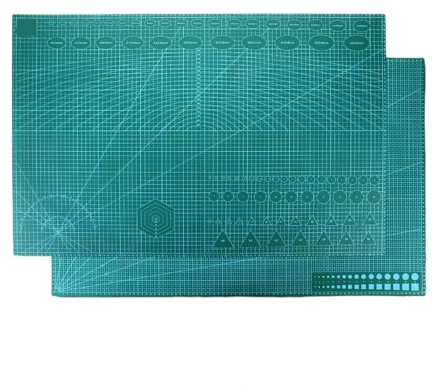 1 x selbstheilende Schneidematte im A1-Format, doppelseitiges Gitter