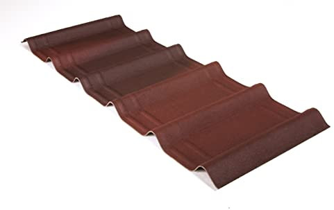 ONDULINE - Tegola ONDUVILLA, rosso sfumato, PE6252E300C