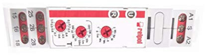 RPC-2SD-UNI Relais de temps 1s-1h DPDT 24VDC/8A,250VAC/8A 12-240VAC DIN RELPOL