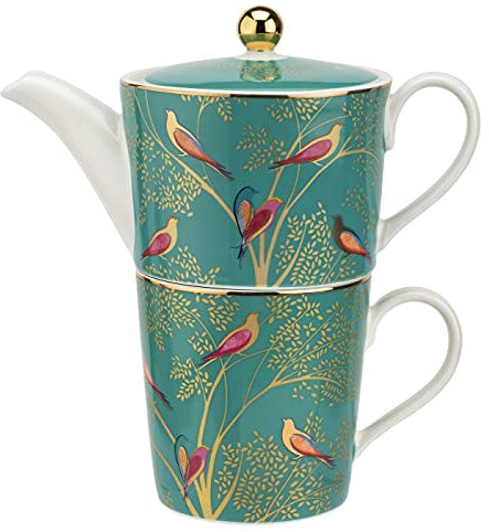 Sara Miller London Chelsea Collection Tea for One Green