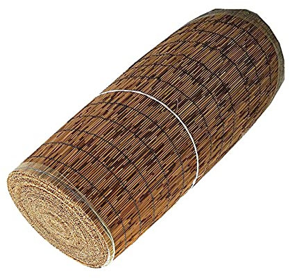 HLILIPENG Schilfrohrmatten Windschutz Balkon-Sichtschutz, Sichtschutz für Zaun, Terrassen-Schilf-Abschirmungsrolle, Deckplatten-Rolle, Bambus-Wind- und Sichtschutz, für Party-Garten-Unkrautjäten