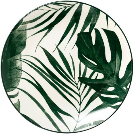 Secret de Gourmet - Lote de 6 platos hondos palme d20cm verde