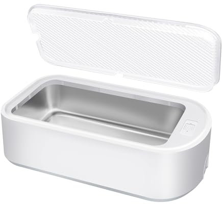 40W Ultrasonic Cleaner 650ML Large Capacity 48000HZ Ultrasonic Cleaner Machine for Cleaning Watches, Eyeglasses Jewellery and Makeup Brushes