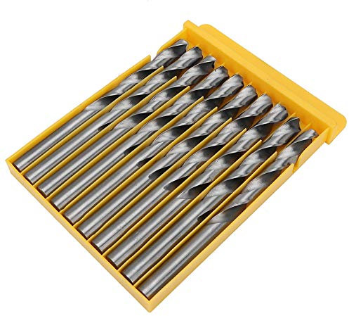 Punta Elicoidale Punta HSS, Punta Elicoidale, per Ferro Inox ((8.5 Acciaio rapido 10 Pezzi/Scatola 4241))