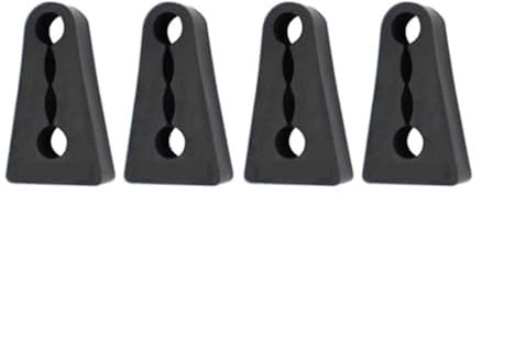 Yurefax Amortisseur d'isolation phonique intérieur de Voiture Tampon de Serrure de Porte Joint sourd, for, X1 X3 X5, for, série 3 Joint insonorisant Isolation phonique Amortisseur de Porte de voitur
