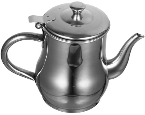 HOMOBABE Filtro De Aceite Contenedor Colador De Aceite Para Restaurante y Cocina Hecho De Acero Inoxidable Almacenar y Filtrar