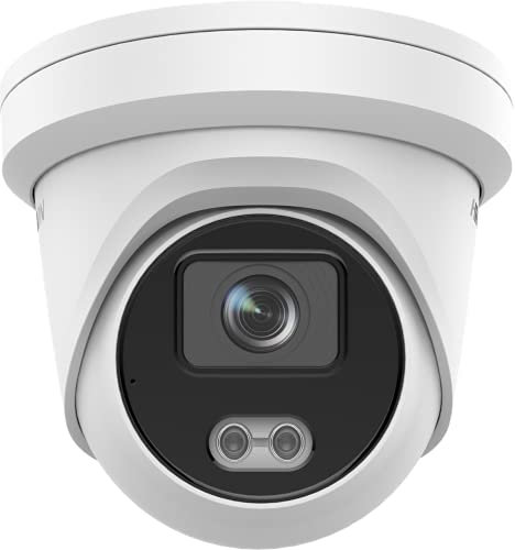 Hikvision DS-2CD2347G2-LU Pro Series ColorVu IP67 4MP IR 30M IP Turret Camera, 4mmFixed Lens, Black