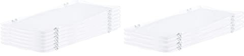 PROREGAL SuperSparSet 10x Scharnierdeckel für transparente Eurobehälter BasicLine & LightLine | BxT 30x40cm | Eurobox, Transportbox, Transportbehälter, Stapelbehälter