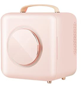 DieffematicBX Mini Frigo Beauté réfrigérateur Masque Soins de la Peau cosmétiques Mini Petit réfrigérateur Intelligent Conservation de la température constante