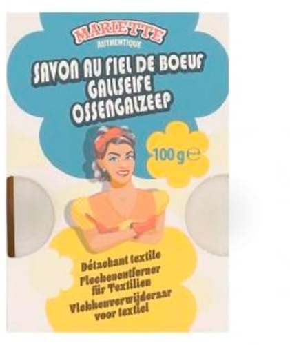 MARIETTE - Savon au fiel de boeuf Mariette - Détachant - Lot 2 x 100g. - Rien ne lui résiste ! Dites adieu aux taches tenaces.