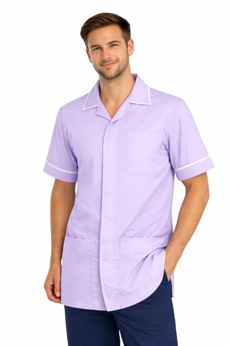Skywear Men's Medical Healthcare Tunic, Nurse Hospital Dentist Uniform