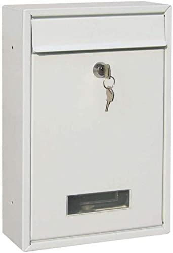 Cassetta Postale Classica a Parete Cassetta Postale Cassetta delle Lettere Cassetta per la Consegna dei pacchi Cassetta per la Posta Esterna di Grandi Dimensioni Cassetta delle Lettere Impermeabile