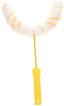 IWOWHERO 12-räder Farbrollerpinsel Wandroller Faserkonstruktion Leicht Zu Reinigen Gleichmäßiges Streichen Heimwerker Werkzeug