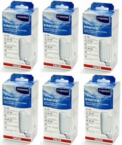 Gaggia Mavea Intenza 6 Pack Espresso Machine Water Filter by Gaggia