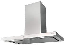Hotte decorative murale Roblin 6064017 - Hotte aspirante Box - largeur 90 cm - Débit d'air maximum (en m3/h) : 720 - Niveau sonore Décibel mini. / maxi. (en dBA) : 48 / 65