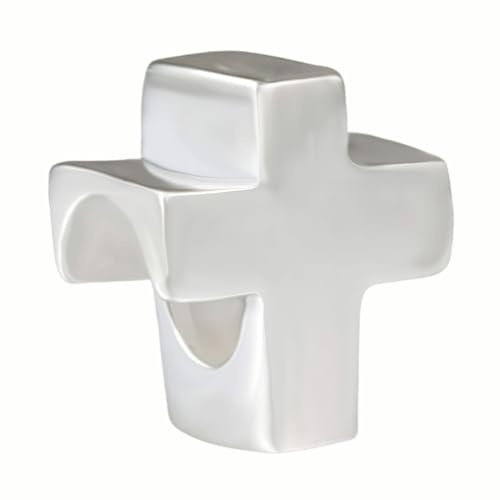 925 Sterling Silber Kreuz Charm Christlicher Anhänger Keep Faith Charm Jahrestag Charm für Pandora-Charm-Armband (B)